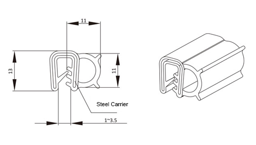 Self-gripping Gasket