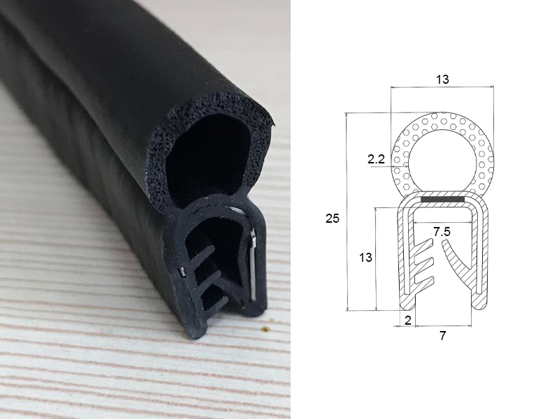Clip-on Sealing Profile Manufacturer Supplier Factory from China