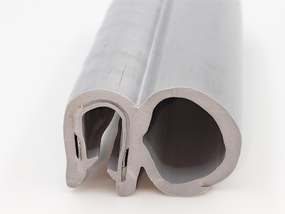 PVC Edge Trim Seal Grey Extruded Plastic Seals with Metal Core