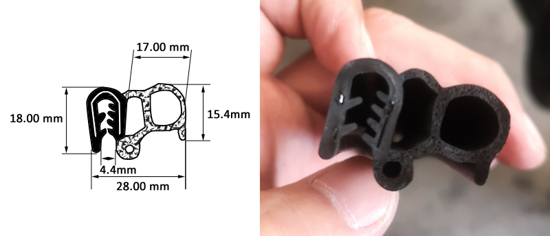 Side Bulb Push-on Seal